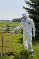 Beekeeping Veil with Built-In Hat