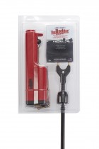 SABRE-SIX® The Red One® Battery Operated Electric Livestock Prod Handle with 32" Flexible Shaft