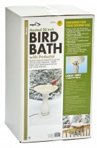 Heated Bird Bath with Pedestal