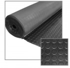49-Foot Round Dot Rolled Rubber Mat