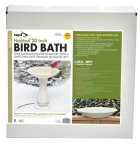 Heated Bird Bath with Hardware