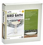 Heated Bird Bath with Hardware