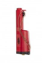 SABRE-SIX® The Red One® Battery Operated Electric Livestock Prod Handle with 36" Fiberglass Shaft