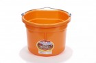 8 Qt Flatback Plastic Bucket Orange