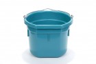 8 Quart Flat Back Plastic Bucket