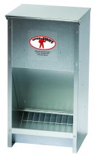 Galvanized High Capacity Poultry Feeder