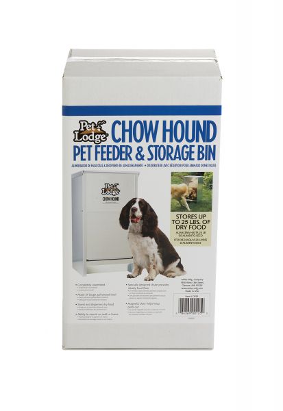 Pet Supplies : KHEARPSL Galvanized Automatic Dog Feeder Large
